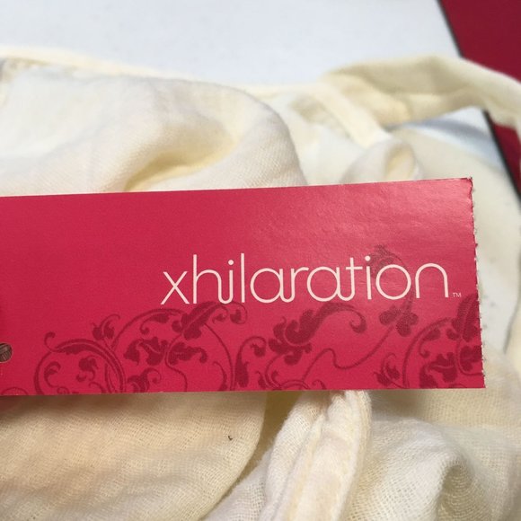 NWT Xhilaration Beach Cover Up Dress - Cream - Size XL (12 - 14) - Picture 5 of 6